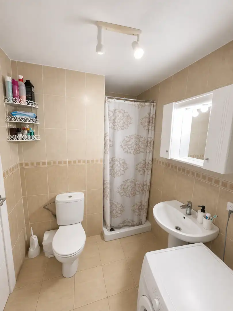 Bathroom of Flat for rent in Salobreña  with Terrace, Swimming Pool and Furnished