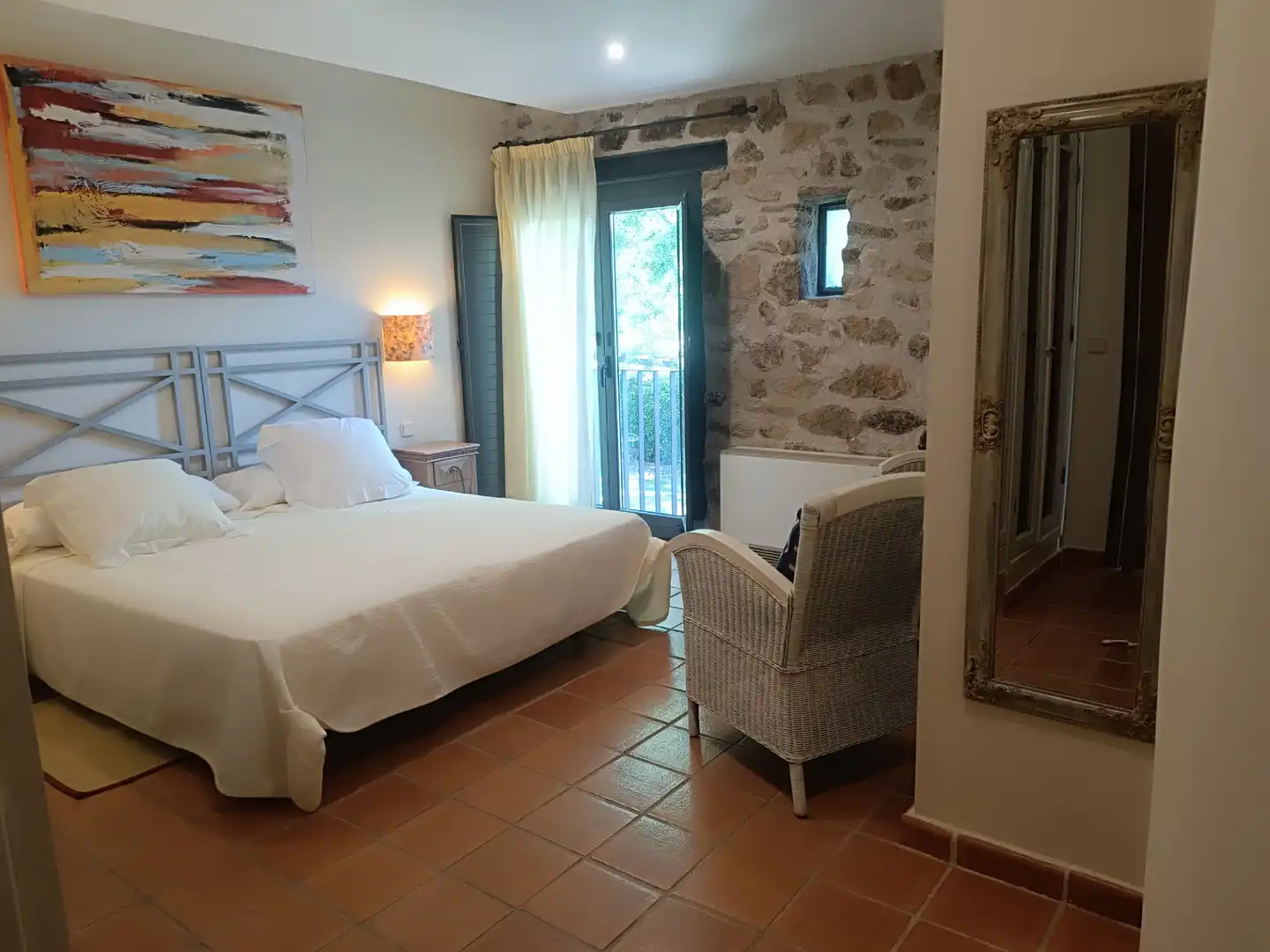 Habitación de Finca rústica en venta en Torremenga con Calefacción, Jardín privado y Piscina