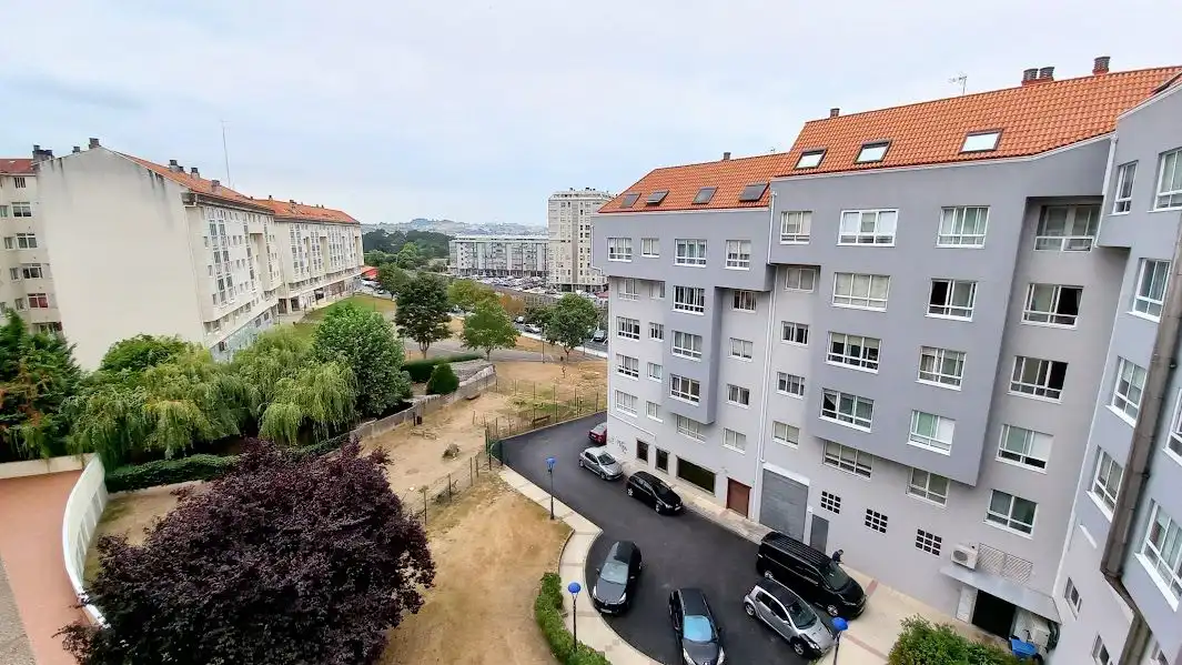 Parking of Flat for sale in Culleredo  with Heating, Parquet flooring and Storage room