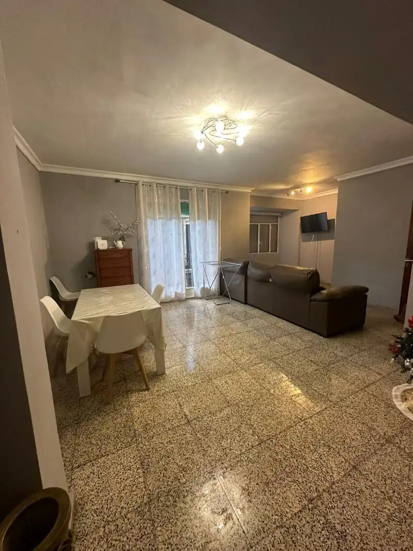 Living room of Apartments for sale in Carcaixent  with Terrace and Furnished