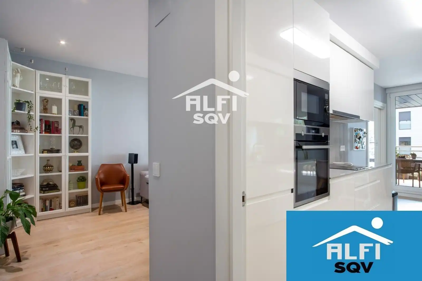 Kitchen of Flat for sale in Sant Cugat del Vallès  with Air Conditioner, Heating and Terrace