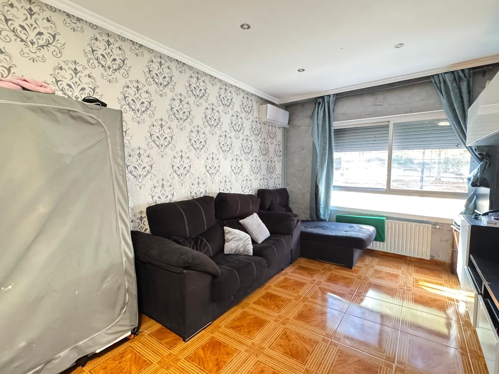 Sala de estar de Piso en venta en  Madrid Capital con Aire acondicionado y Calefacción