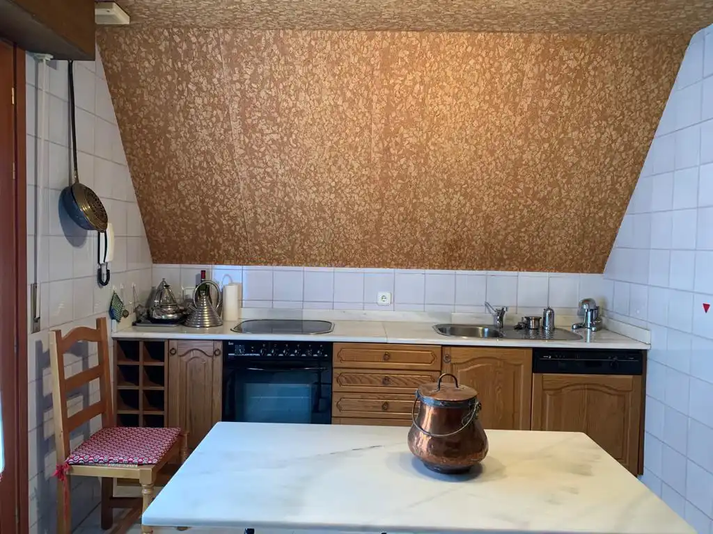 Kitchen of Houses for sale in San Lorenzo de El Escorial  with Terrace, Storage room and Swimming Pool