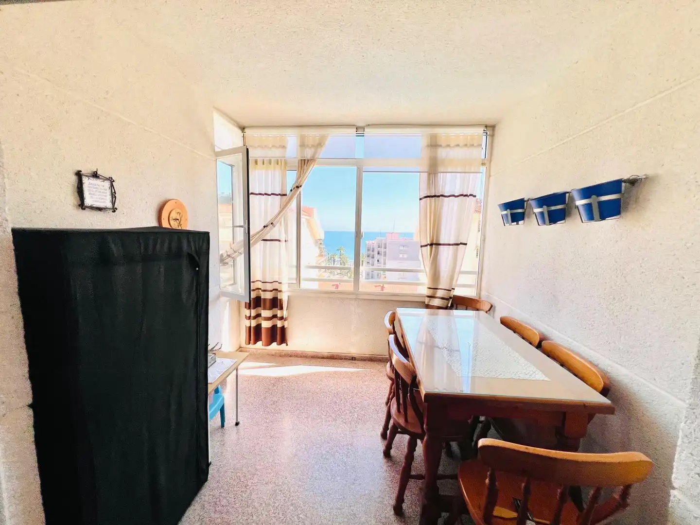 Esszimmer von Wohnungen zum Verkauf in Elche / Elx mit Privatgarten, Möbliert und Gemeinschaftspool