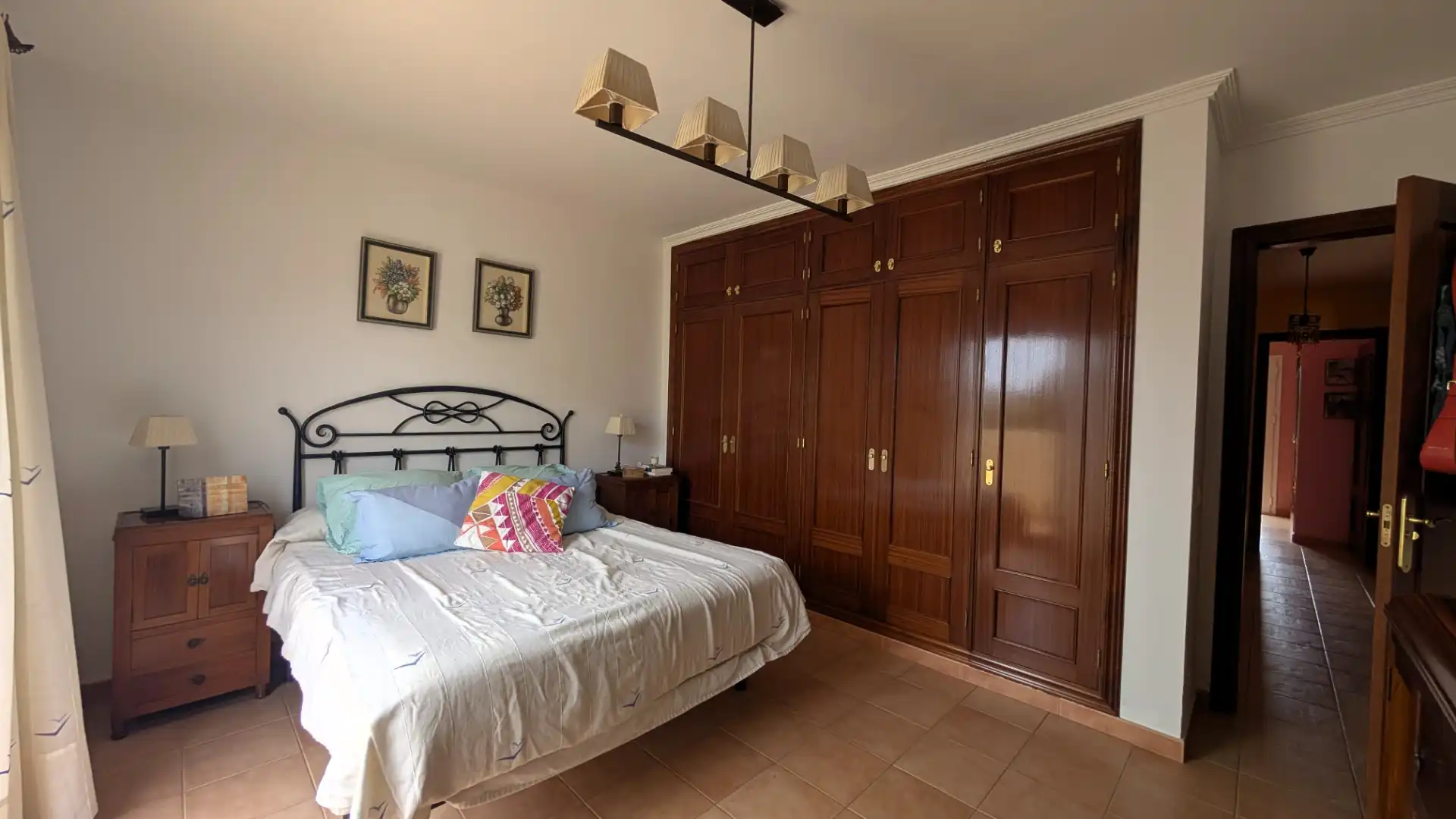 Dormitori de Casa adosada en venda en Tuineje amb Aire condicionat, Jardí privat i Terrassa