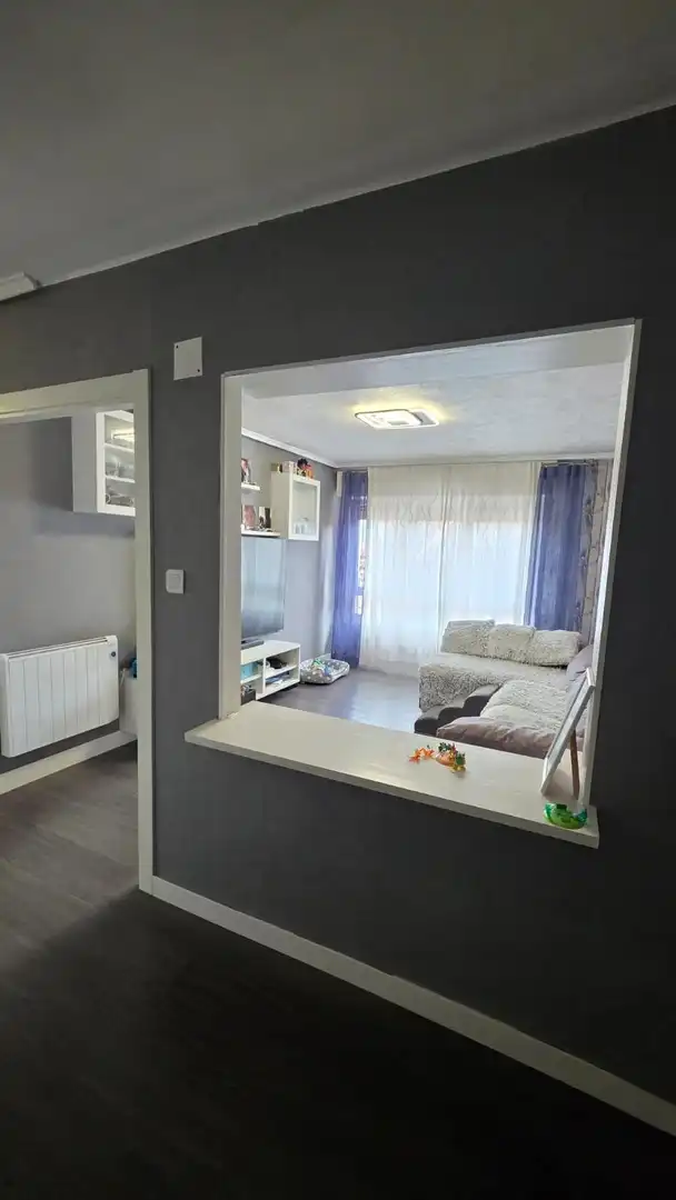 Living room of Flat for sale in Usansolo  with Heating, Storage room and Furnished