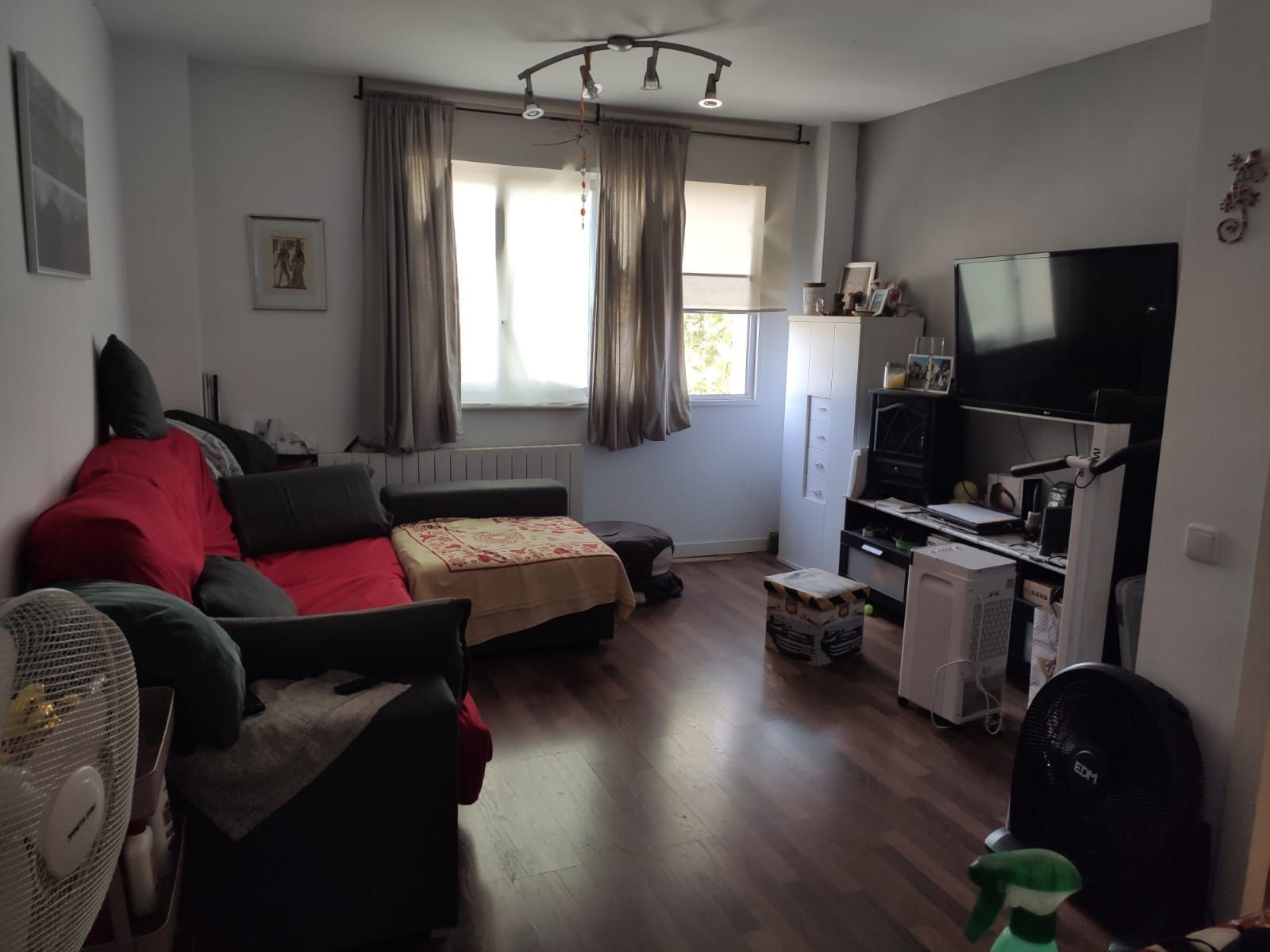 Living room of Flat for sale in Terrassa  with Heating and Terrace