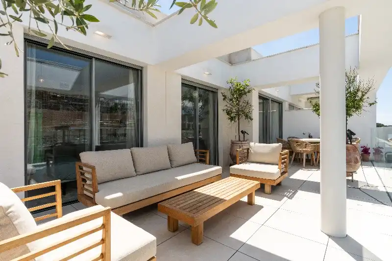 Terrassa de Àtic en venda en Marbella amb Aire condicionat, Terrassa i Piscina comunitària