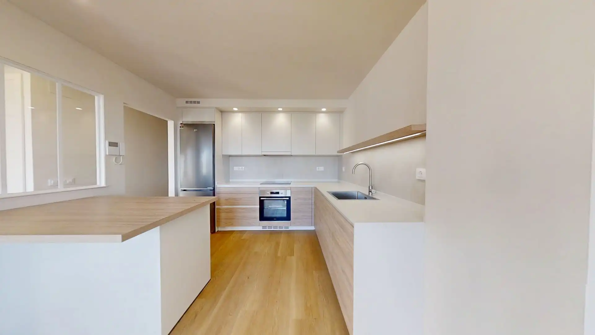 Kitchen of Flat for sale in Ferrol  with Storage room and Balcony