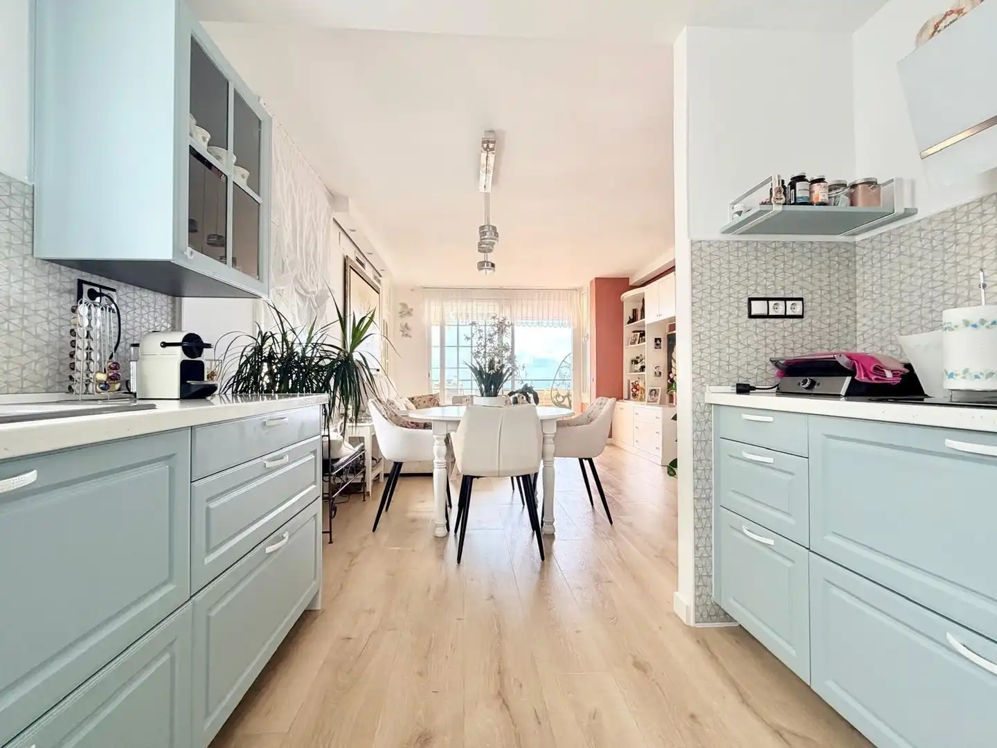 Esszimmer von Wohnung zum Verkauf in Cunit mit Klimaanlage, Heizung und Terrasse