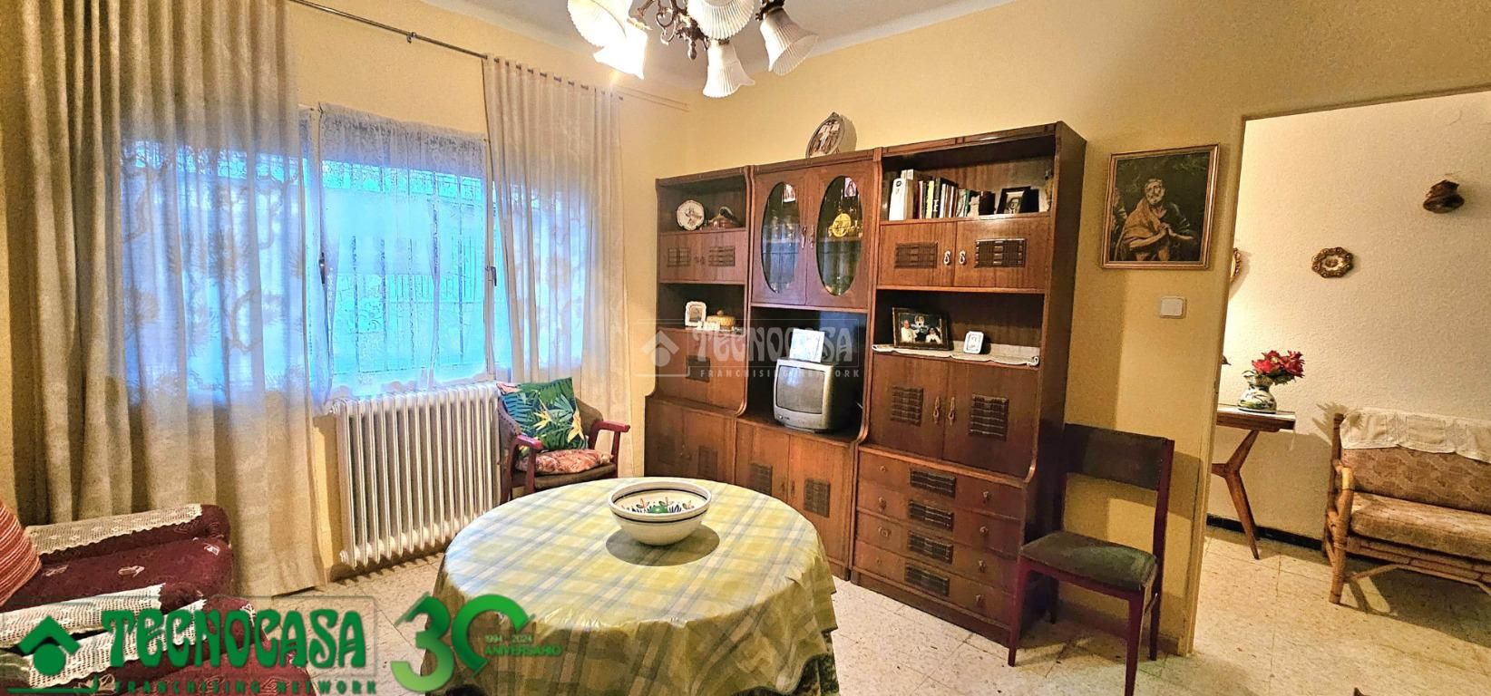 Living room of Flat for sale in La Puebla de Almoradiel  with Air Conditioner, Heating and Balcony