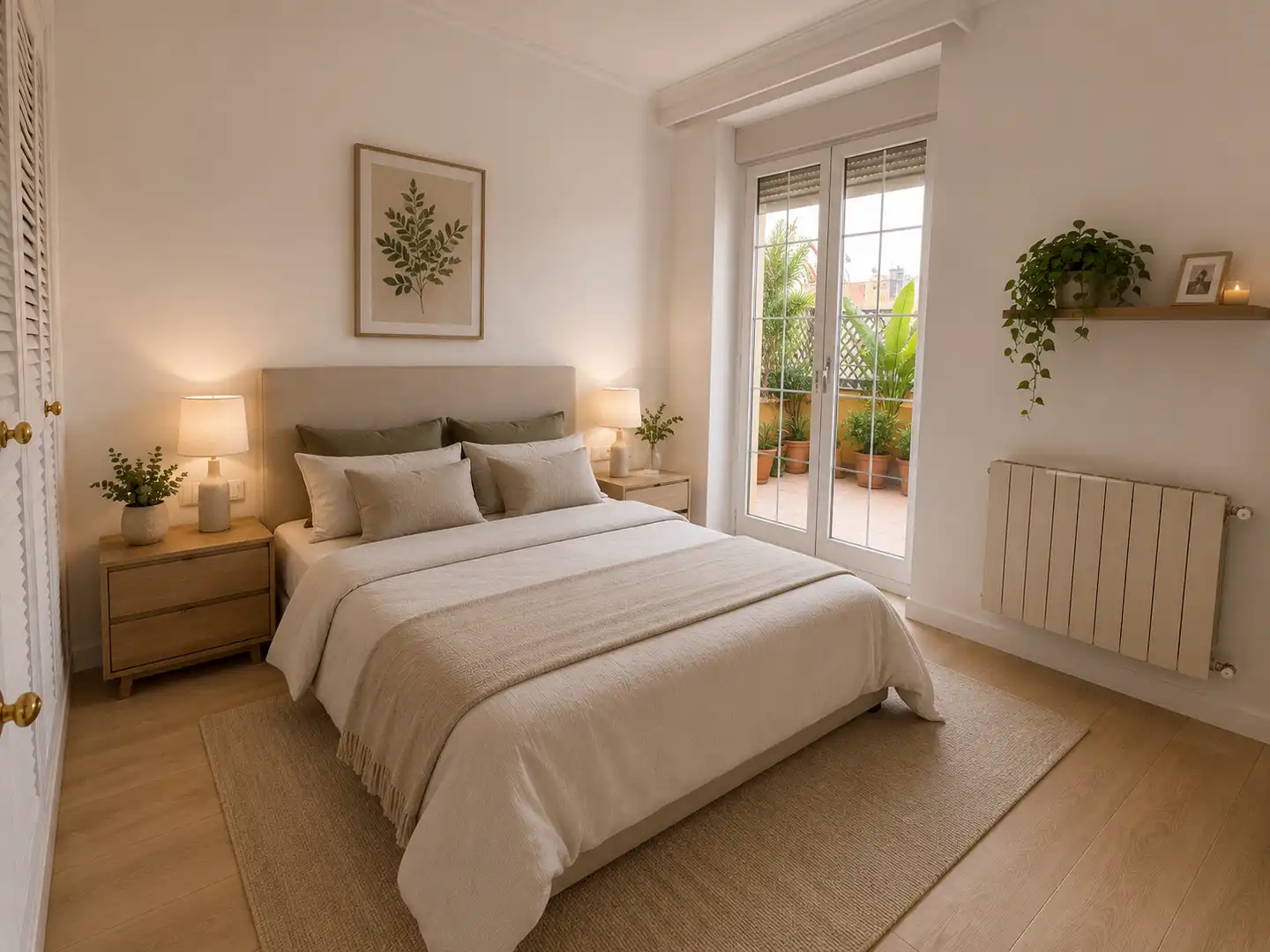 Bedroom of Attic for sale in Madrid  with Air Conditioner, Heating and Terrace