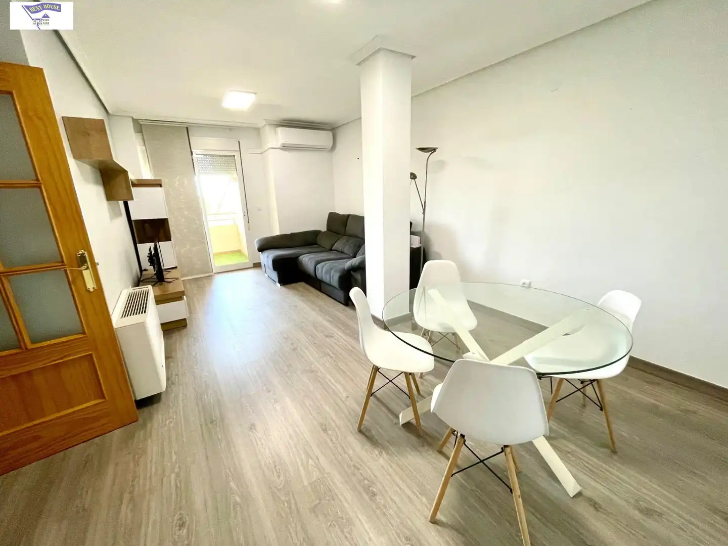 Living room of Apartments for rent in Albacete  with Air Conditioner, Heating and Storage room