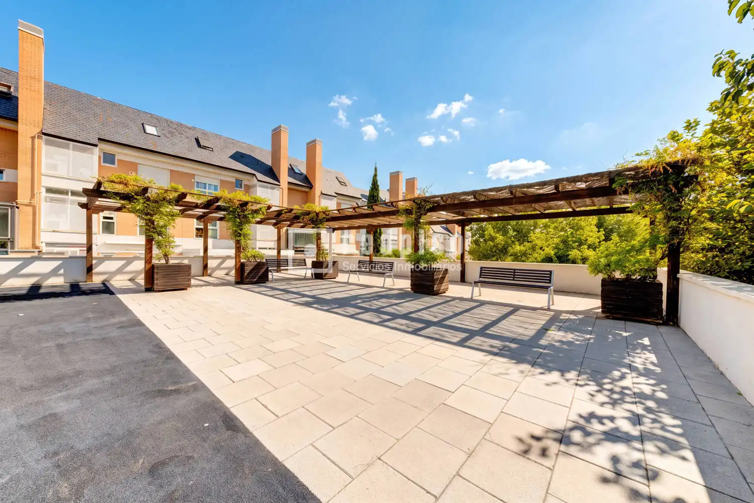 Terrace of Flat for sale in Las Rozas de Madrid  with Air Conditioner, Heating and Private garden