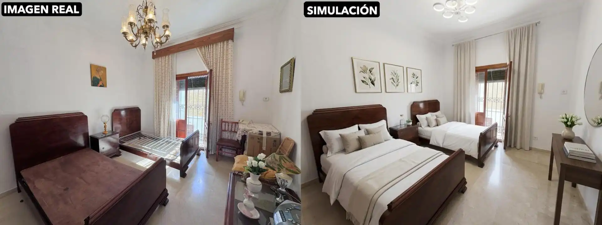 Habitación de Casa o chalet en venta en Carmona con Aire acondicionado, Terraza y Trastero