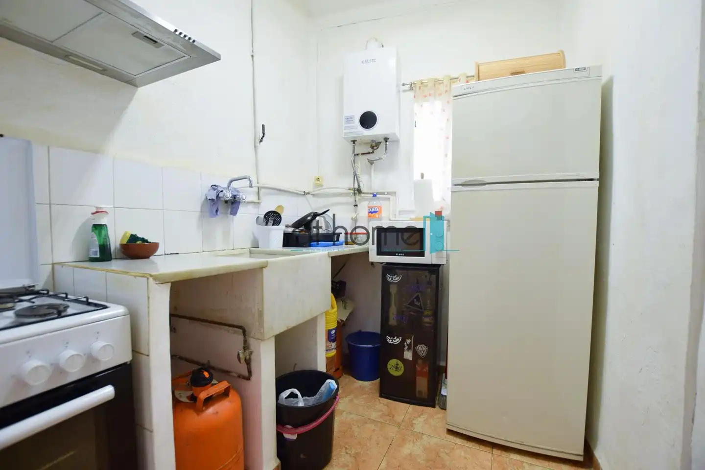 Cocina de Finca rústica en venta en Castellnovo con Terraza y Amueblado