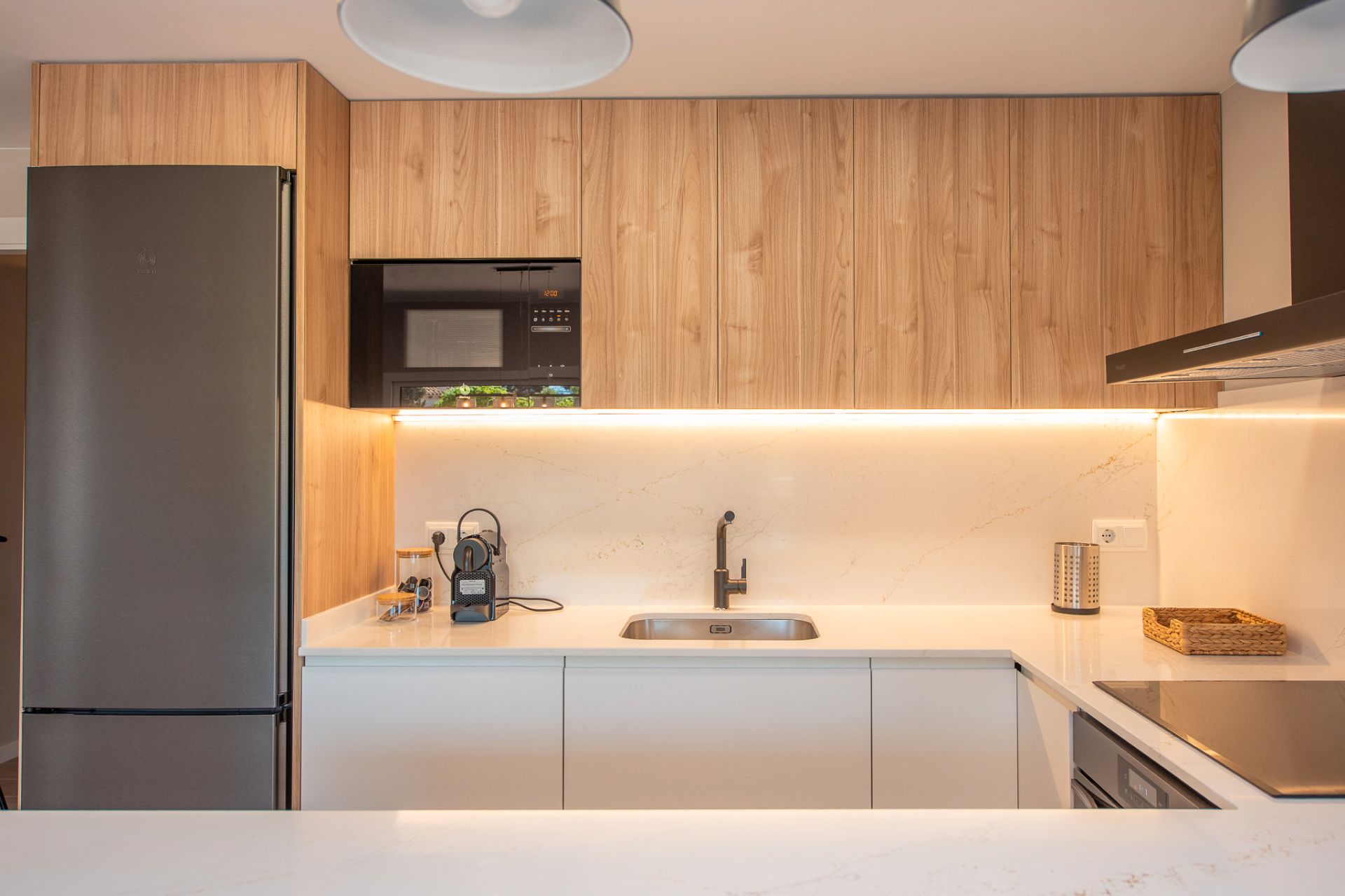 Kitchen of Flat to rent in Sant Feliu de Guíxols  with Air Conditioner, Heating and Parquet flooring