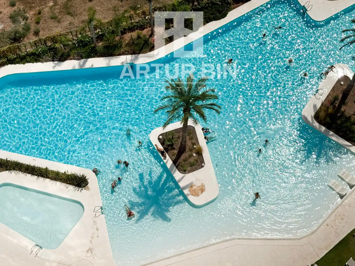 Swimming pool of Flat for rent in Canet d'En Berenguer  with Air Conditioner, Heating and Terrace