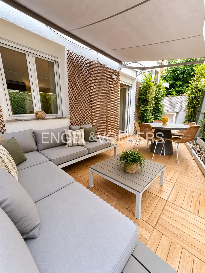 Terraza de Piso en venta en Madrid con Aire acondicionado, Calefacción y Jardín privado
