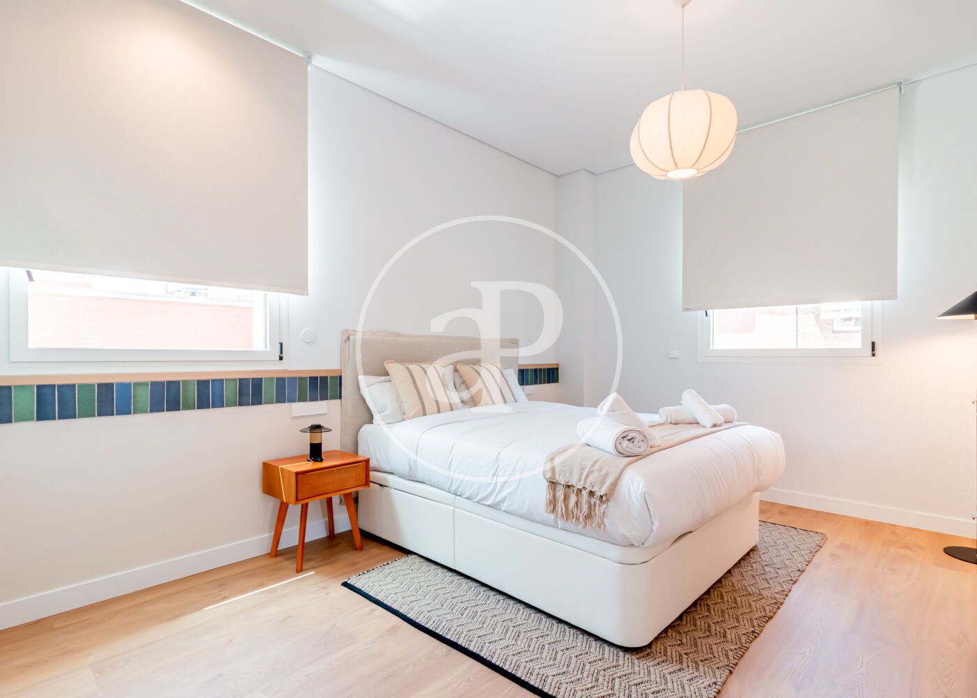 Bedroom of Flat to rent in  Madrid Capital  with Air Conditioner, Heating and Furnished