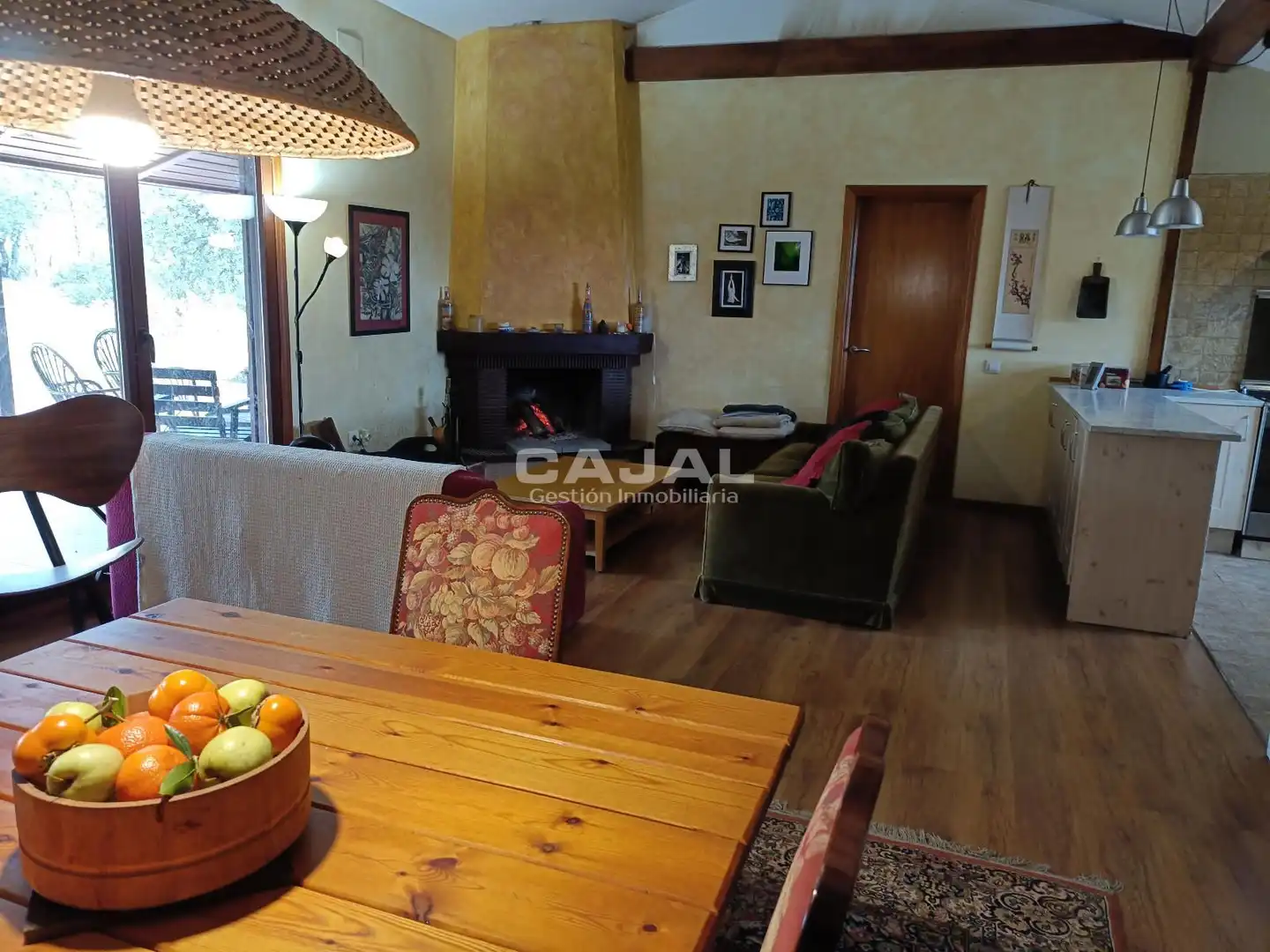 Sala de estar de Casa o chalet en venta en Castillejo de Mesleón con Calefacción