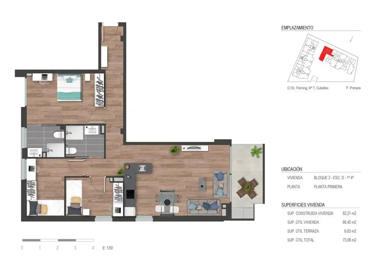 Mini appartamento con piscina in vendita a Calle Doctor Fleming 7, imagen 44