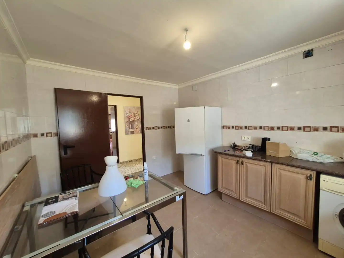 Cocina de Finca rústica en venta en Guaro con Calefacción, Terraza y Trastero