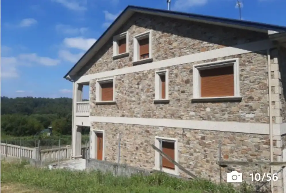 Vista exterior de Casa o chalet en venta en Oza dos Ríos con Jardín privado, Terraza y Trastero