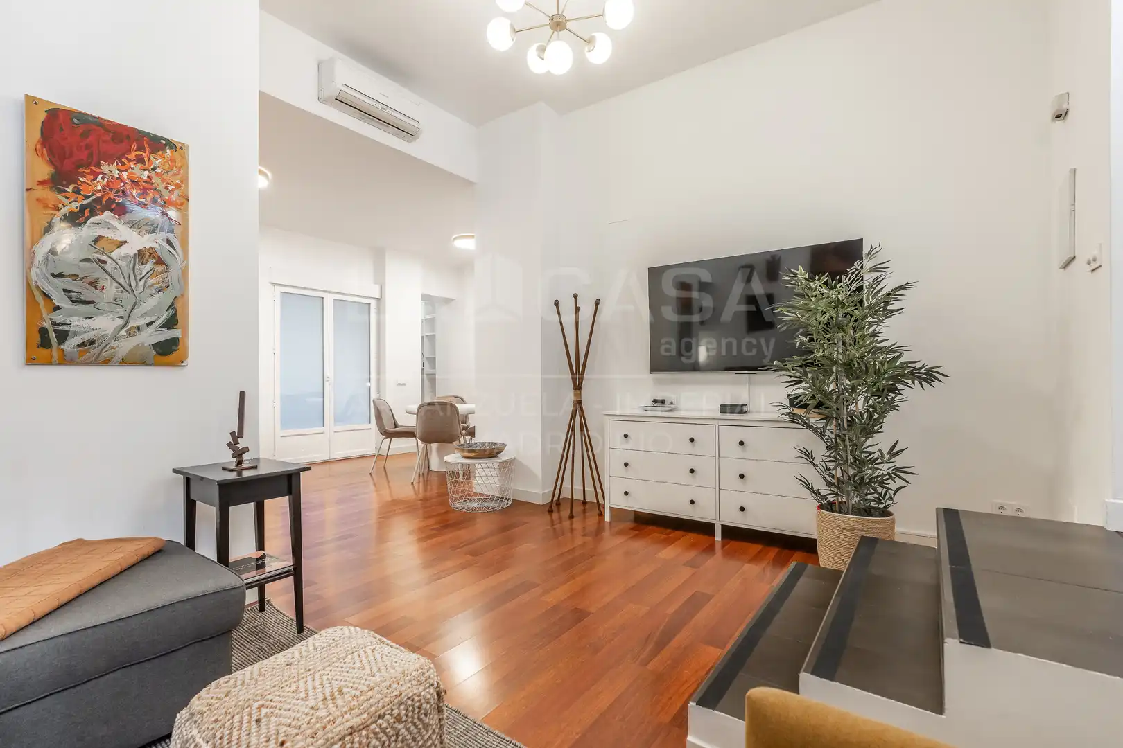 Sala de estar de Planta baja en venta en Madrid con Calefacción