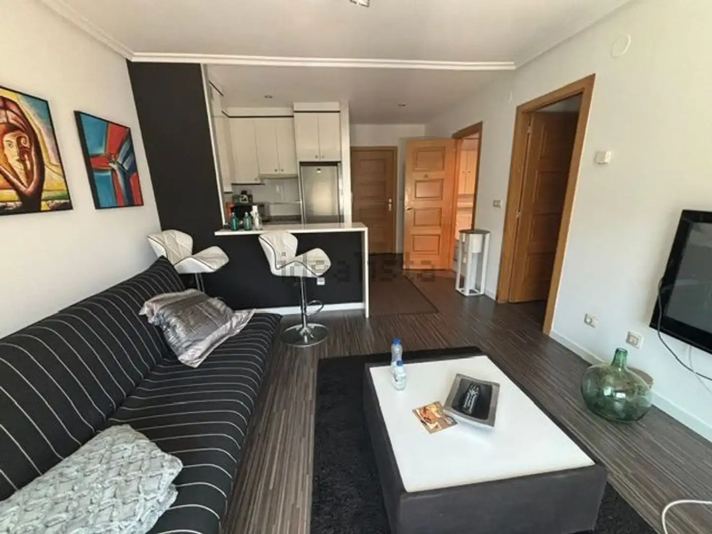 Wohnzimmer von Wohnungen zur Miete in Barbadás mit Heizung, Möbliert und Ofen