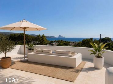 Casa amb balcó en venda a Cala Vedella-Cala Tarida