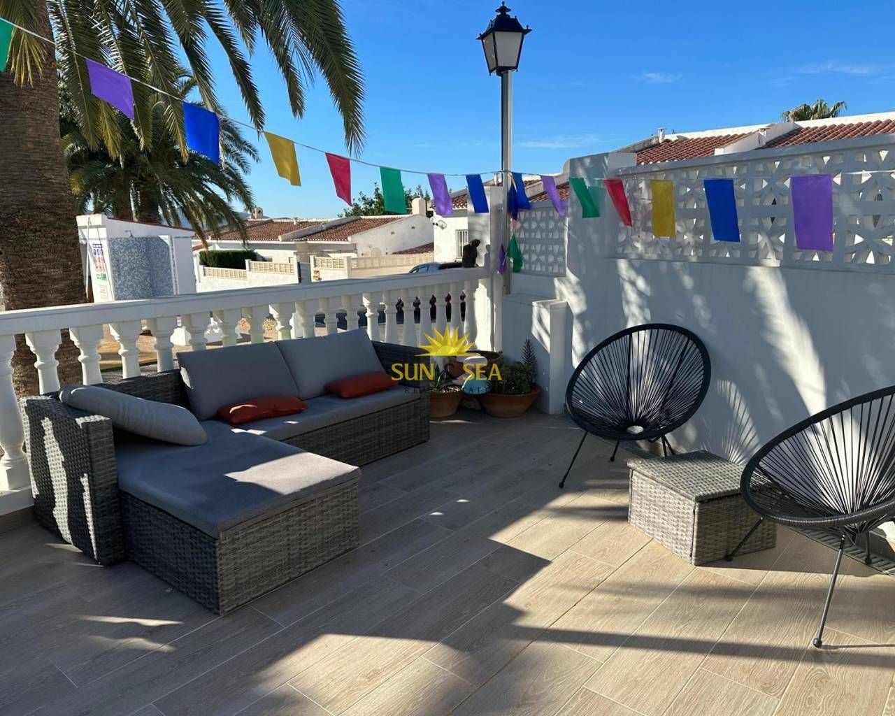 Terrace of House or chalet to rent in La Nucia  with Air Conditioner, Heating and Terrace