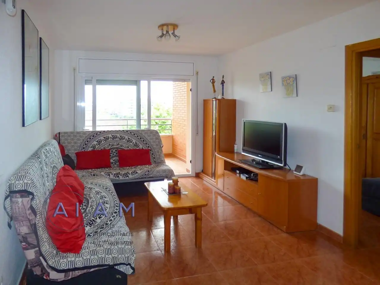 Sala d'estar de Dúplex en venda en Malgrat de Mar amb Calefacció, Terrassa i Balcó