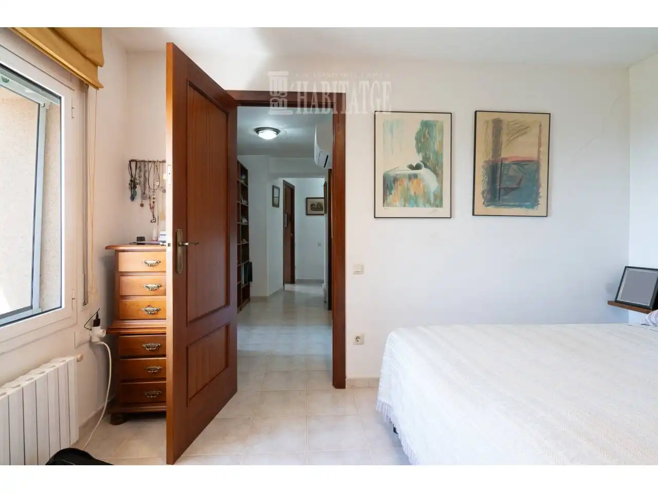 Bedroom of Houses for sale in Sant Hilari Sacalm  with Air Conditioner, Heating and Private garden