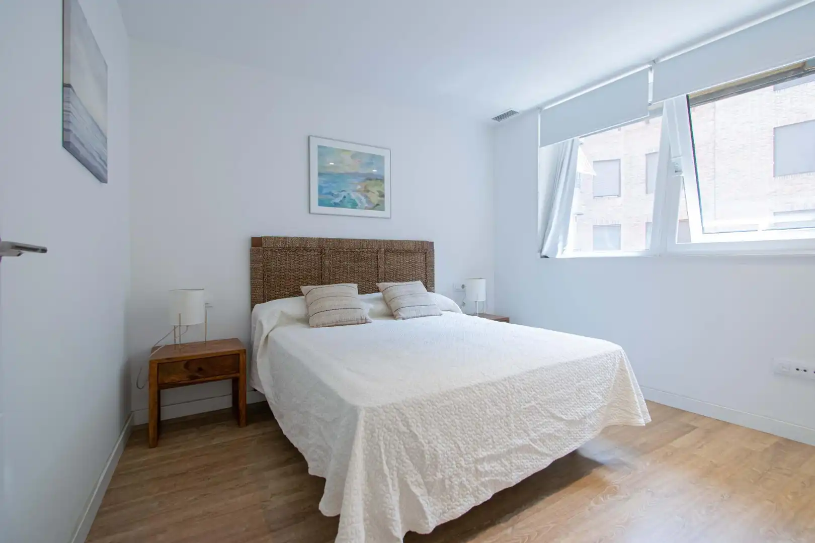 Schlafzimmer von Wohnungen zum Verkauf in Sevilla mit Klimaanlage und Parkett