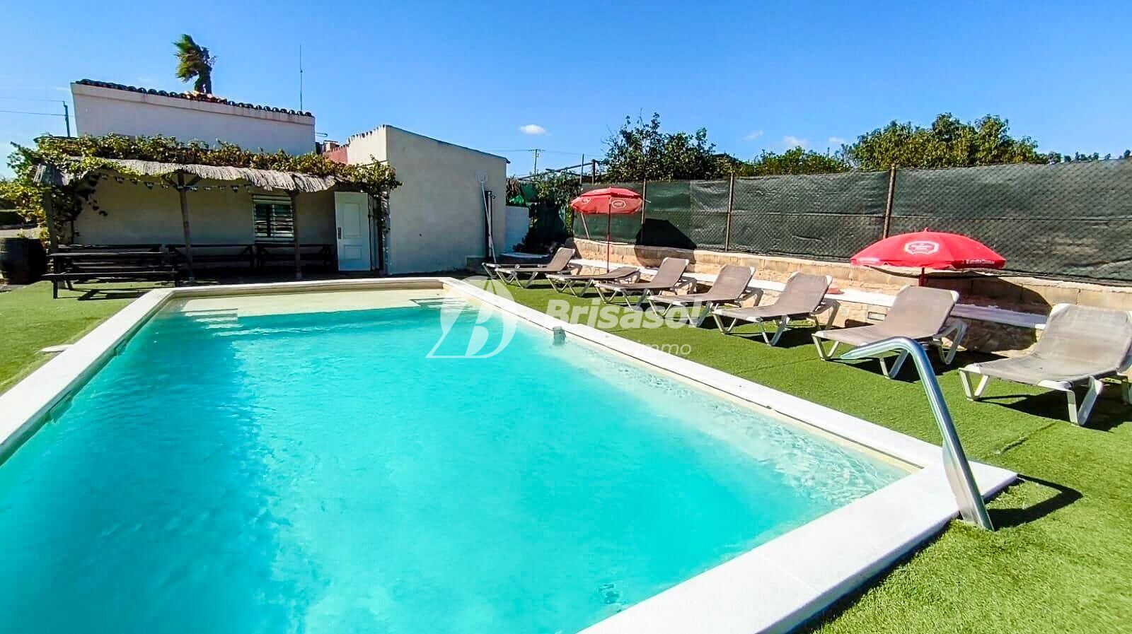 Swimming pool of Country house for sale in Reus  with Air Conditioner, Private garden and Terrace