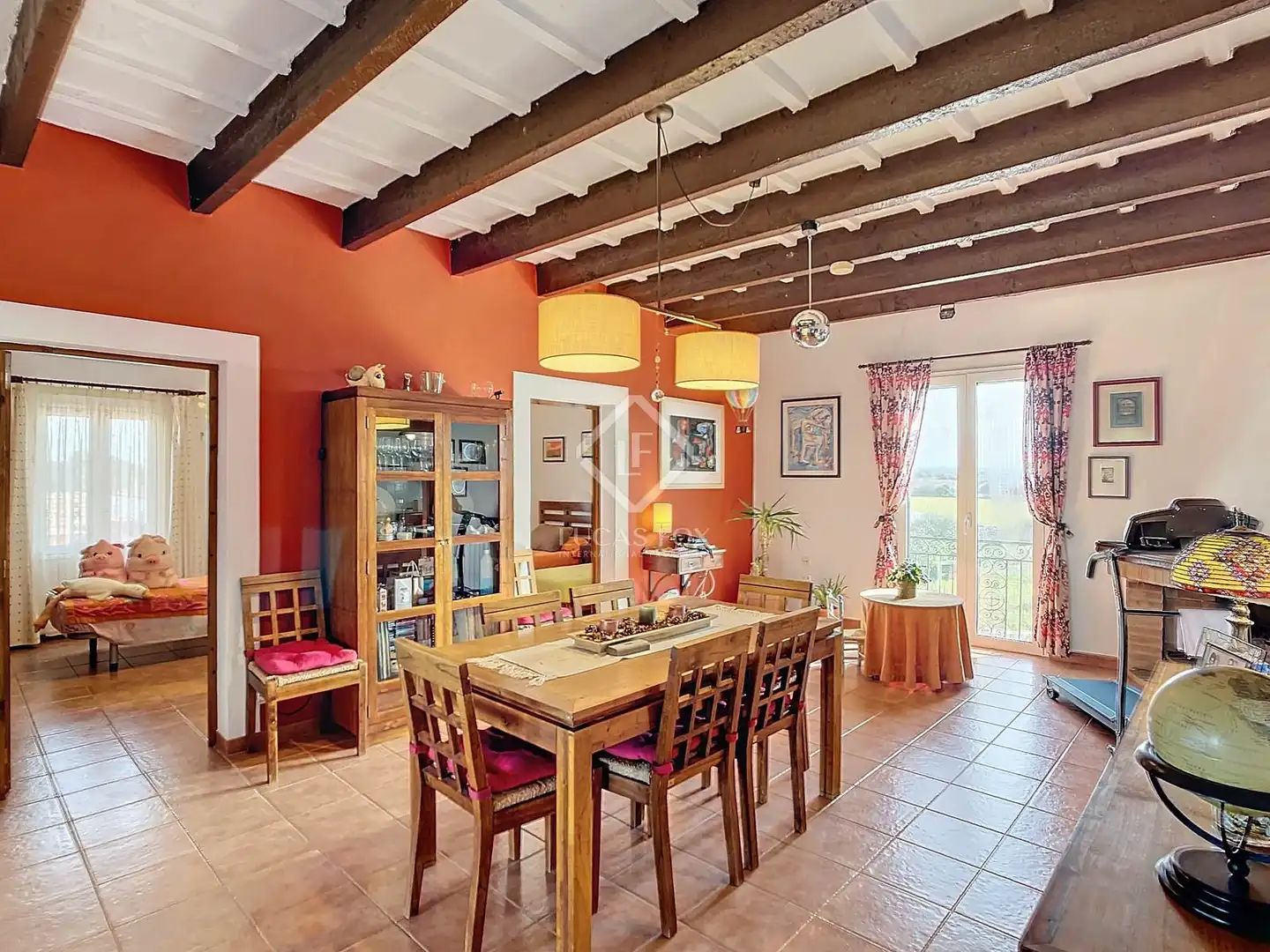 Dining room of Country homes for sale in Ciutadella de Menorca  with Air Conditioner, Heating and Private garden