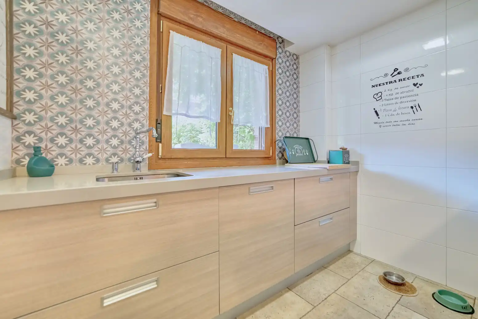 Cocina de Casa o chalet en venta en Orkoien con Calefacción, Parquet y Terraza