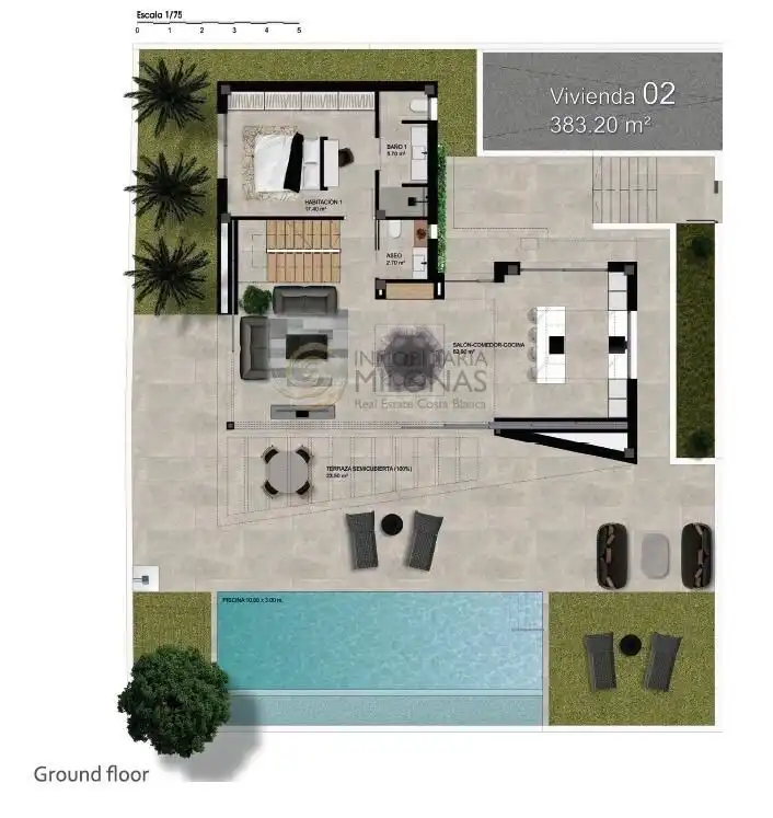 Chalet con piscina en venta en Balcón de Ponoig - Polop Paradis - Polop Hills, imagen 31