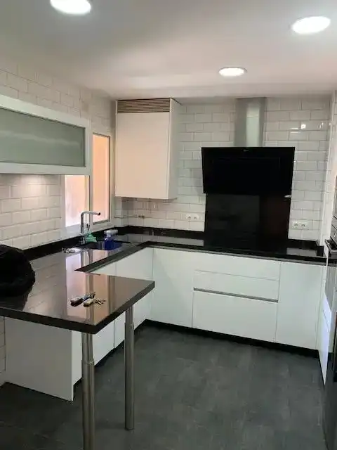 Kitchen of Flat for rent in Málaga  with Air Conditioner, Heating and Parquet flooring