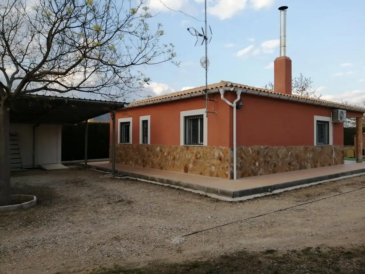 Vista exterior de Casa o chalet en venta en Ibi con Amueblado