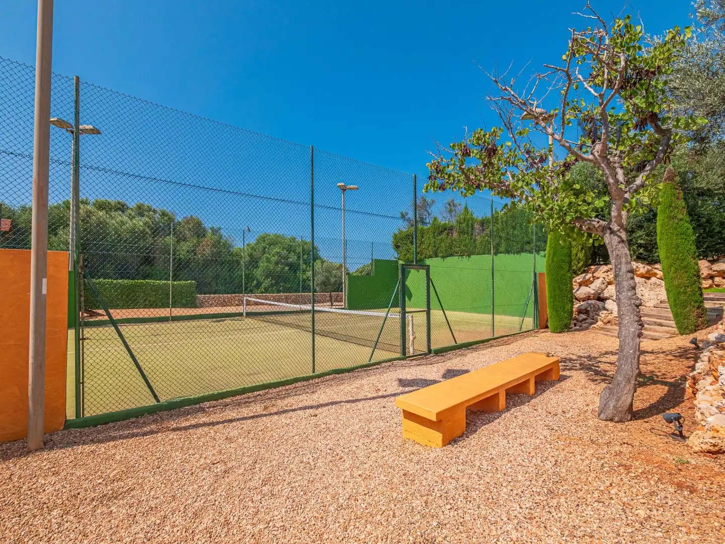 Jardín de Casa o chalet en venta en Sant Lluís con Aire acondicionado, Calefacción y Jardín privado