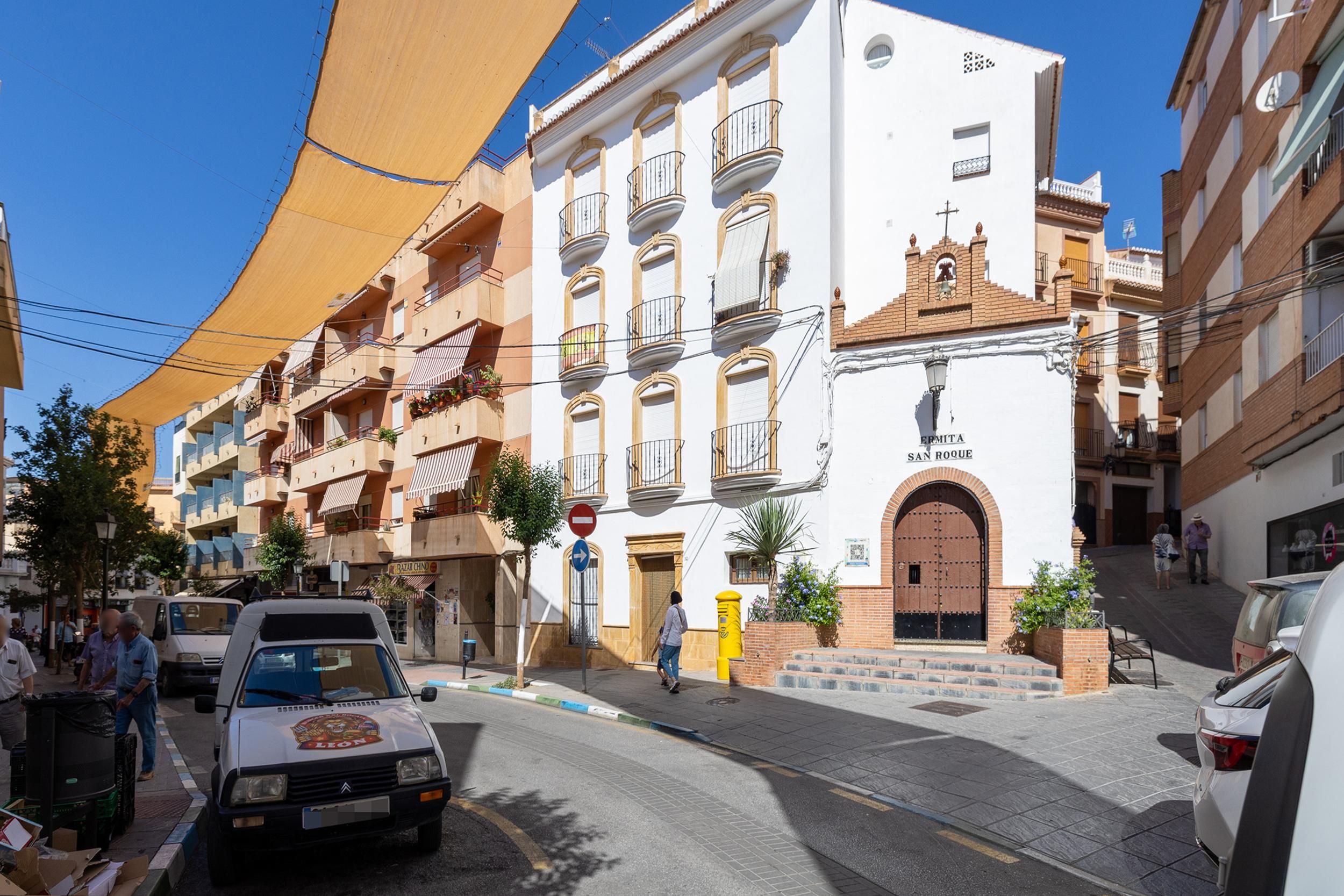 Vista exterior de Apartamento en venta en Lanjarón con Balcón
