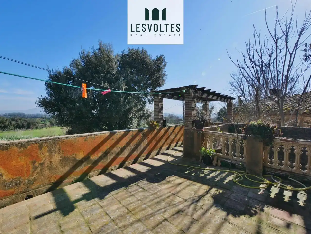 Vista exterior de Finca rústica en venda en Rupià amb Jardí privat i Terrassa