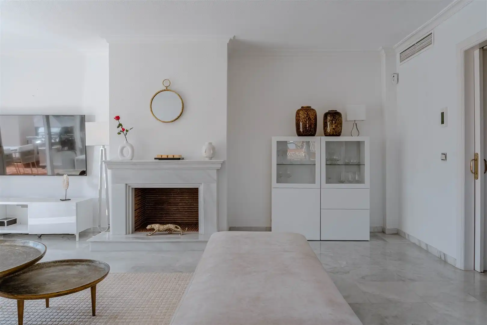 Sala d'estar de Apartament en venda en Estepona