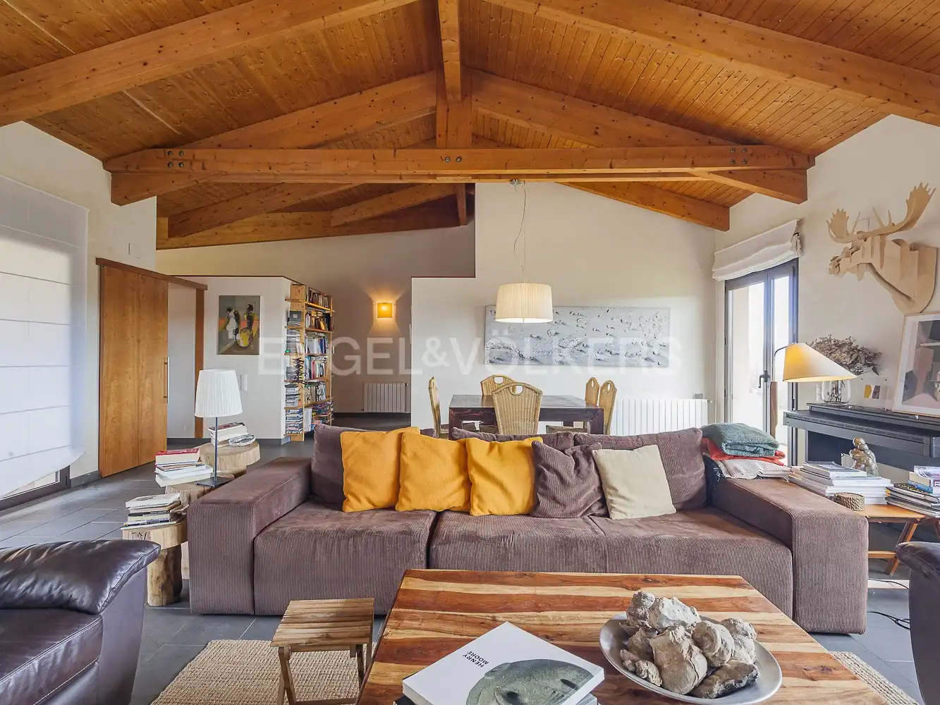 Living room of Houses for sale in Castellterçol  with Heating and Private garden