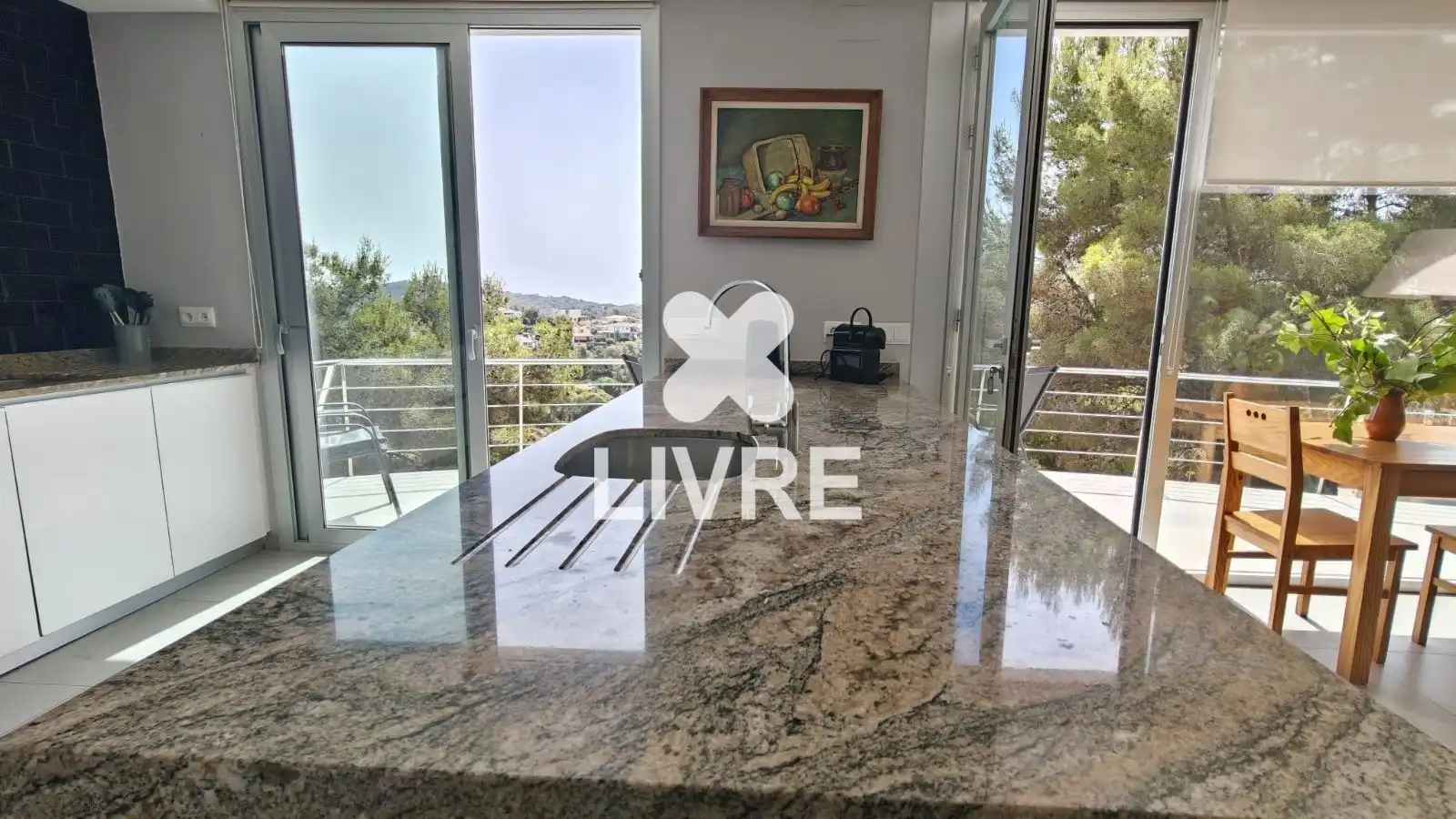 Cocina de Casa o chalet en venta en Cunit con Aire acondicionado, Calefacción y Piscina
