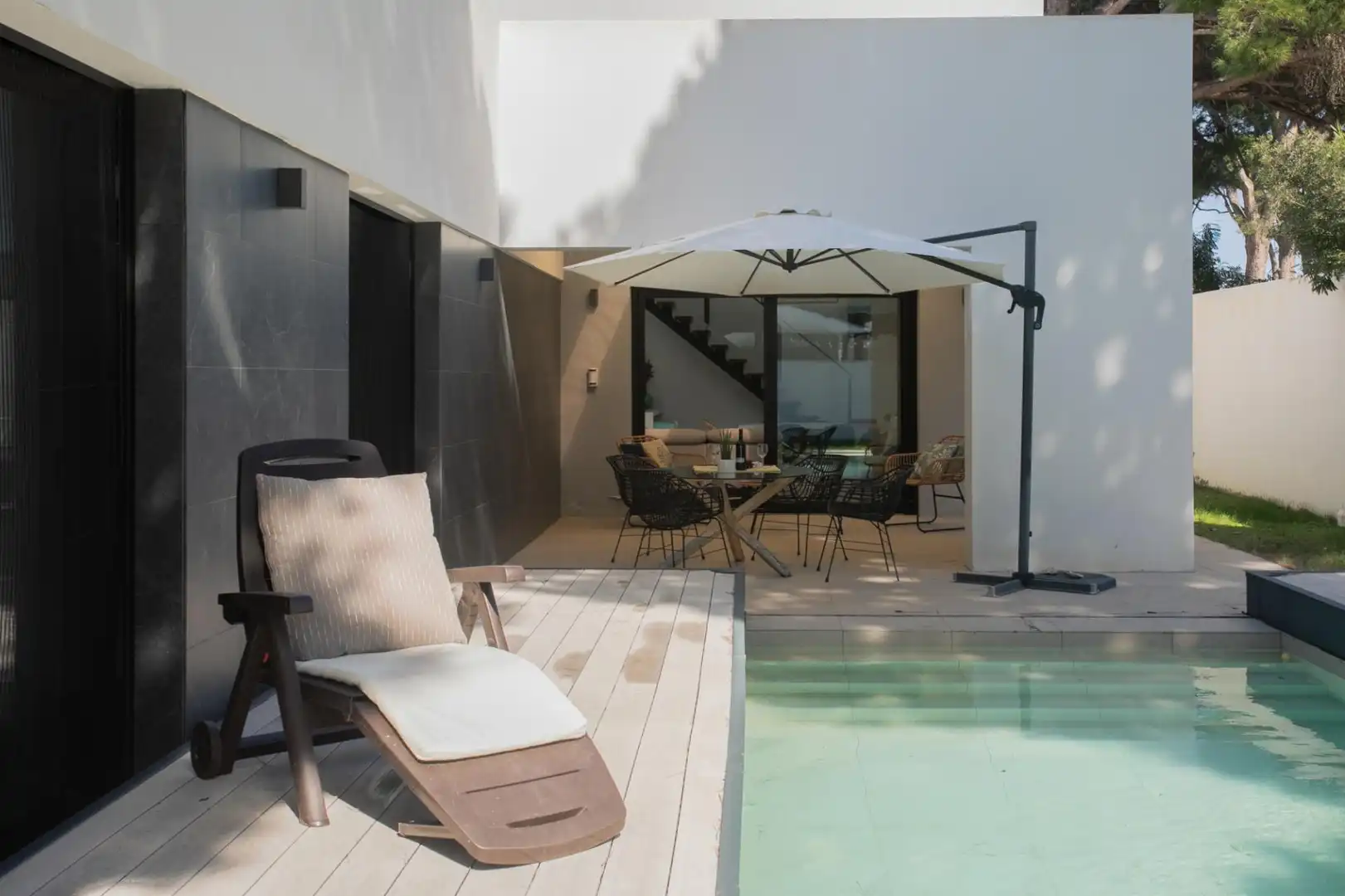 Terrassa de Casa o xalet en venda en Chiclana de la Frontera amb Jardí privat, Terrassa i Piscina