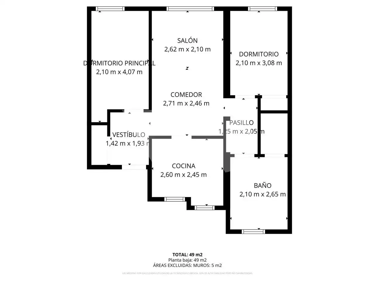 Planta baja en venta en Madrid con Alarma
