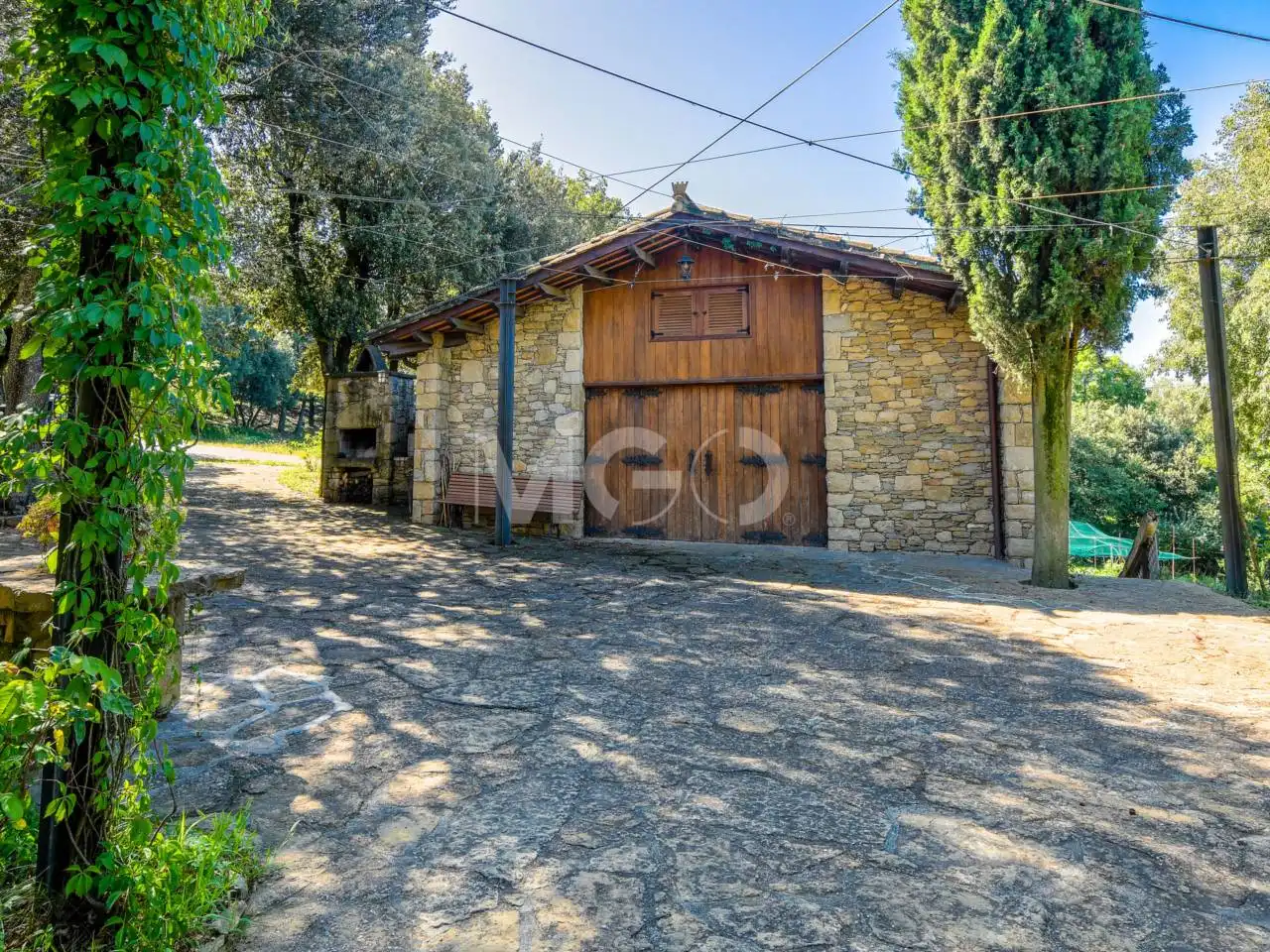 Außenansicht von Country house zum Verkauf in Sant Julià de Vilatorta mit Heizung, Privatgarten und Terrasse